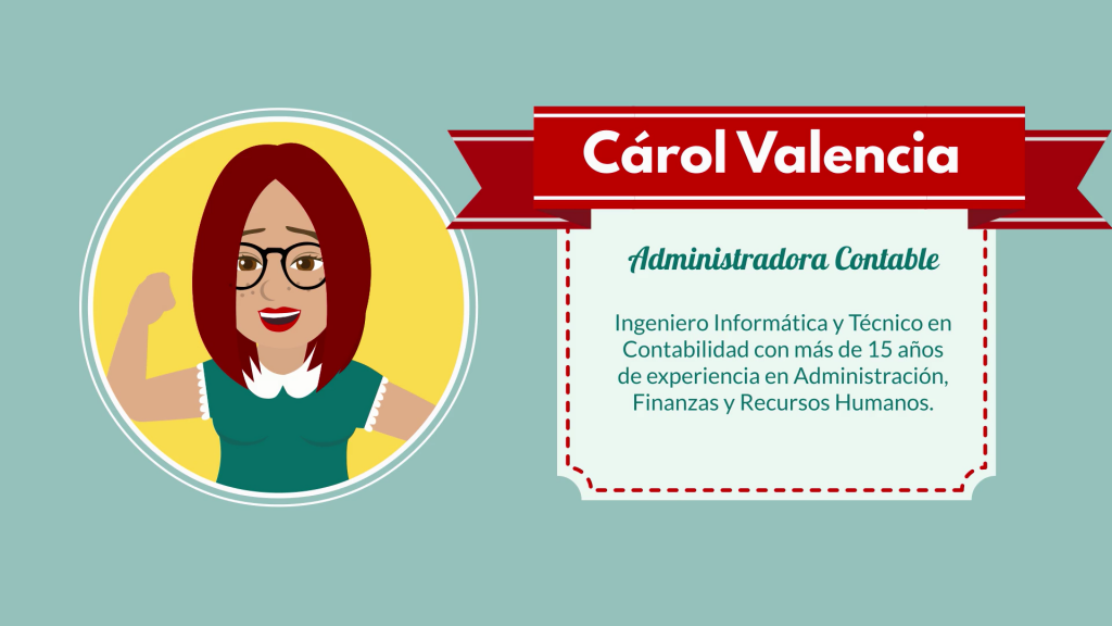 Cárol Valencia, Administradora Contable Del Equipo. Ingeniero Informática Y Técnico En Contabilidad De V2D